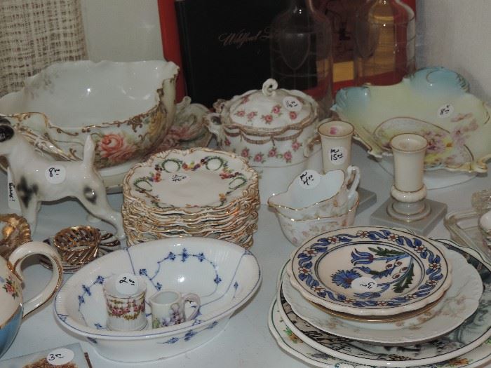 More china and Limoges...
