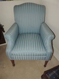 Blue Upholstered Chairs - sold by the piece (2 available)