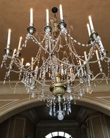 Wonderful large Italian chandelier