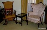 Ethan Allen Breakfast chair and Wingback with tray table