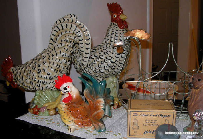 Rooster Figurines and decor