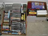 CD's and VHS Tapes
