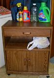 Small Microwave Cart