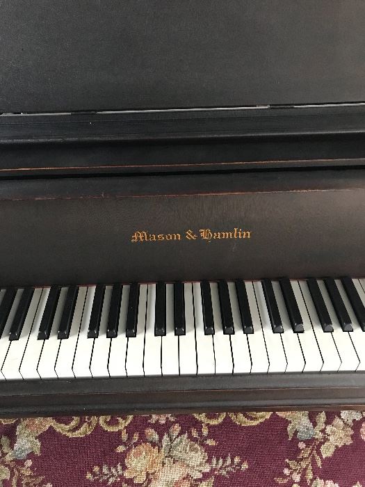Mason and Hamlin baby grand piano