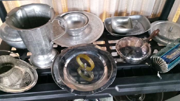 Silverplate and metalware