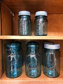 Antique Canning Jars 