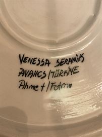 Vanessa Seramiks Plate