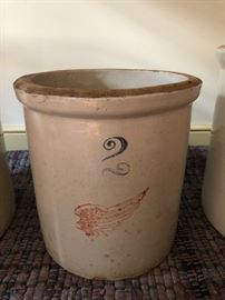 Redwing 2 Gallon Large Wing Crock 