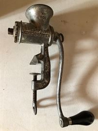 Antique Meat Grinder 