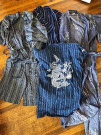 Indigo Dyed Japanese Clothing 
