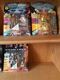 Star Trek 90’s Collectible Actions Figures 
