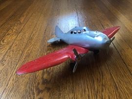 1920’s Childrens Sheet Metal Airplane