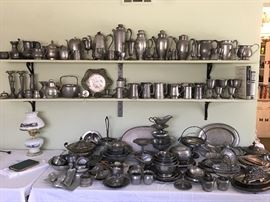 Part of the pewter collection.