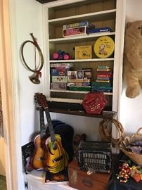 Games and started guitars.