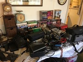 Microphones and other small electronics.