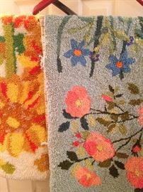Hand hooked rugs