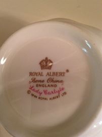 Royal Albert “Lady Carlyle” English bone china