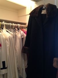 Camel hair coat - "Fleurette" made for Neiman Marcus