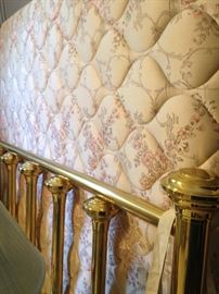 King size brass headboard
