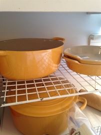 Le Creuset is a premium French cookware manufacturer best known for its colorfully-enameled cast-iron cookware