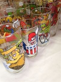 Vintage glassware