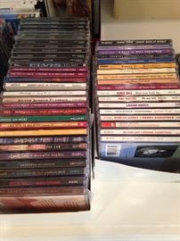 Many CD's