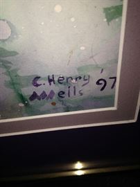 C Henry - 1997 contemporary art
