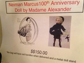 Neiman Marcus 100th Anniversay Doll by Madame Alexander