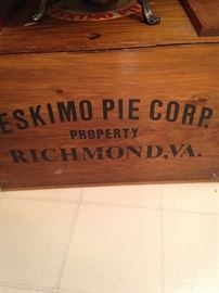 Old box from the Eskimo Pie Corp.