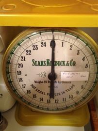 Yellow Sears, Roebuck, & Co. scale