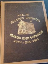 Vol. VIII Ballou's Pictorial Drawing Room Companion - July to Dec. - 1855