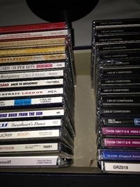 CD's . . . George Strait to Bach