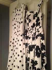 "Claude Rene" exclusively for Saks Fifth Avenue and "Rickie Freeman" for Teri Jon summer dresses