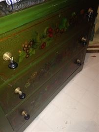 Painted 3-drawer chest