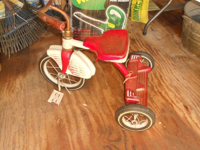 Vintage child's tricycle