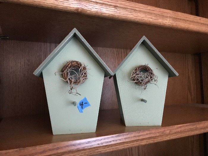 Bird Houses $4