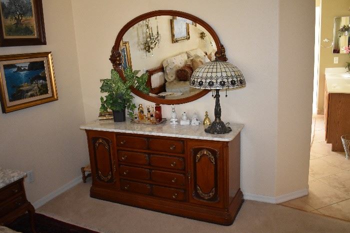 Part of Bedroom Suite - Dresser, Mirror 