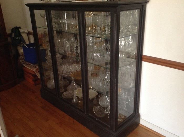 Glass Display Case - $ 300.00