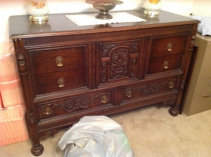 Antique Long Dresser $ 380.00