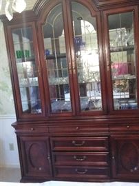 Wooden China Cabinet