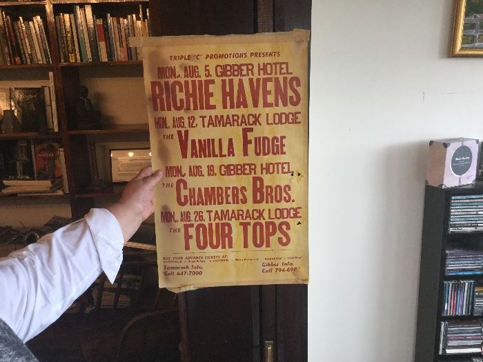 Vintage Richie Havens, Vanilla Fudge, Chambers Brothers and Four Tops Poster