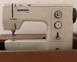 Vintage Sewing Cabinet w Bernina Sewing Machine