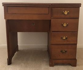 Vintage Sewing Cabinet w Bernina Sewing Machine
