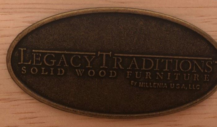 Legacy Traditions Solid Wood Highboy 