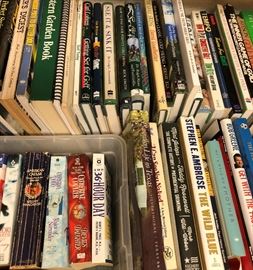 Books: Anything and everything you ever wanted to know about golf
Suduku (so many)
Gardening and much more...