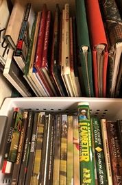 Books: Anything and everything you ever wanted to know about golf
Suduku (so many)
Gardening and much more...