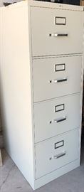 4-Dr Metal File Cabinet