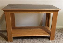 Custom Made Tables w Glass Tops