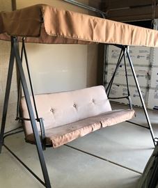 3 Seat Cushioned Swing by Living Accents
