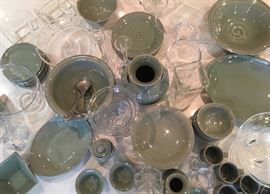 Simon Pearson lovely dishware and glassware...